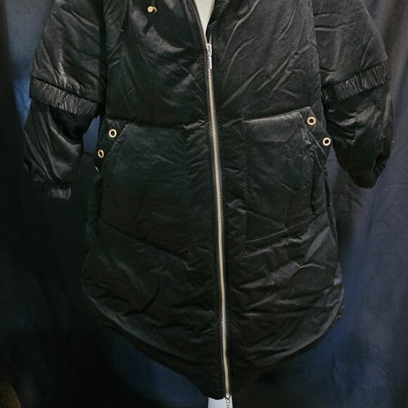 NWT NAP Black Duck Down Coat - Picture 2 of 9